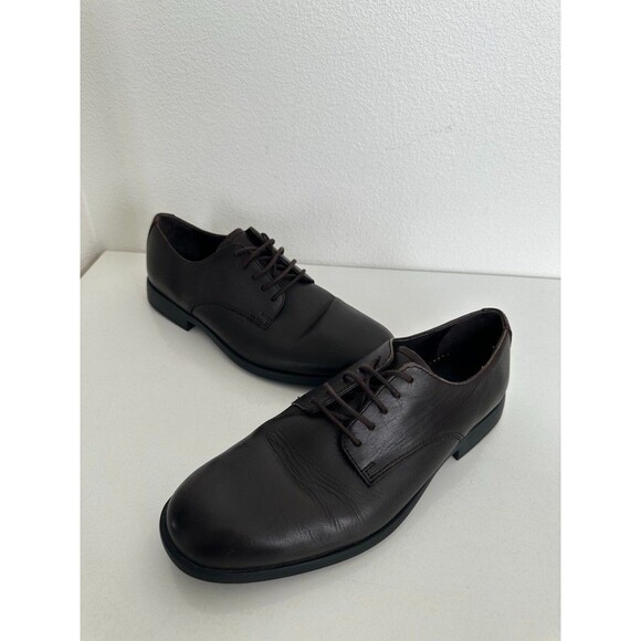 CAMPER Truman Oxford Dark Brown Laces Round Toe Formal Wedding Men\'s EU 40 US 7 main image 8